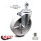 Service Caster Semi Steel Swivel Threaded Stem Caster w/Roller Bearing - 5" Wheel & 1/2" Stem SCC-TS20S515-SSR-121315 - alternate 3